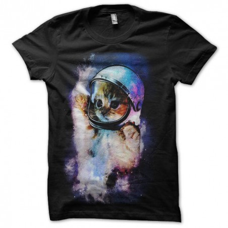 space cat shirt sublimation