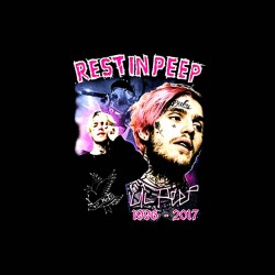 tee shirt Lil peep rest in peep sublimation