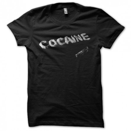 Tee shirt Cocaine artwork  sublimation