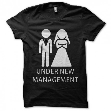 under new management wedding tshirt sublimation