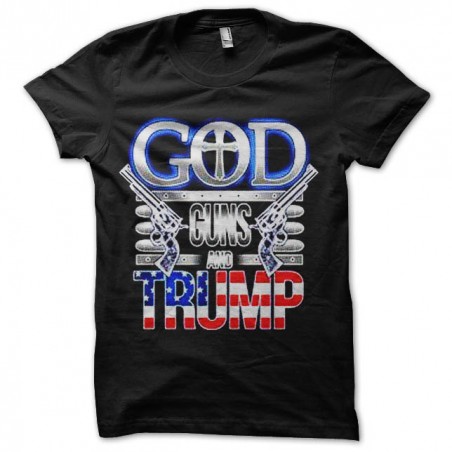 god guns and trump tshirt sublimation
