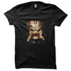 Predator face t-shirt in black sublimation