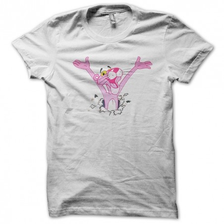 Tee shirt Ping panter Alien parody artwork white sublimation