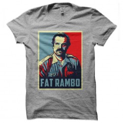 tee shirt fat rambo...