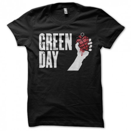 Tee shirt Green Day grenade affiche  sublimation