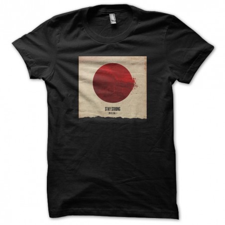 Tee shirt drapeau japonais atomique  sublimation