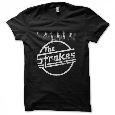 Tee shirt The Strokes effets usés  sublimation