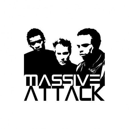 Tee shirt Massive Attack band artwork  sublimation