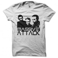 Massive Attack t-shirt white sublimation