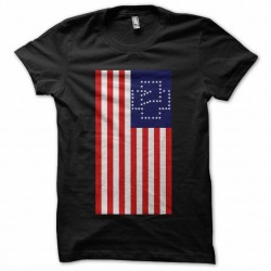 Tee shirt rammstein american flag artwork  sublimation