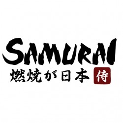 White samurai sublimation t-shirt