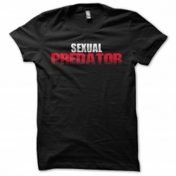 Sex predator black sublimation t-shirt