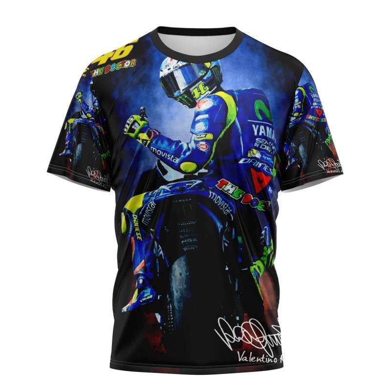 Valentino Rossi 46 tshirt sublimation