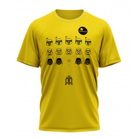 space invaders droids tshirt sublimation