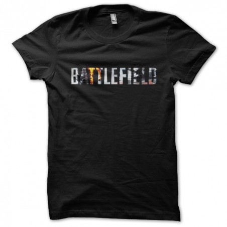 Battlefield black warfare sublimation t-shirt