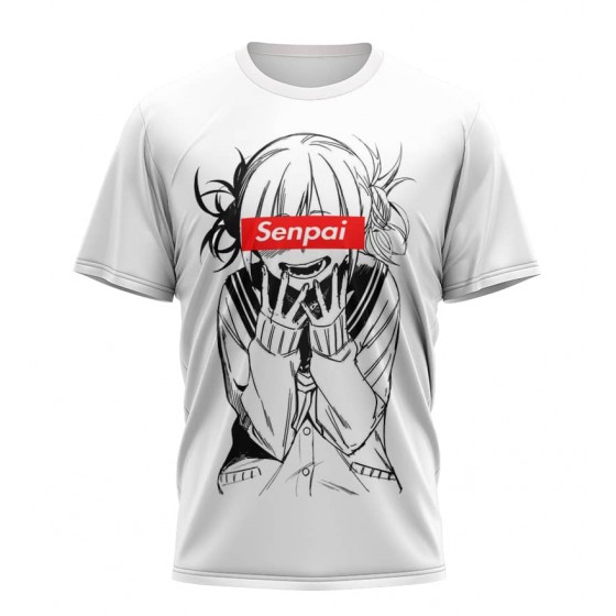 senpai anime comics shirt sublimation