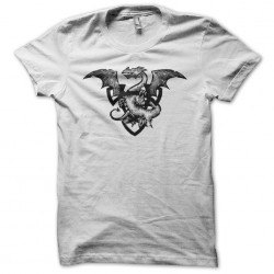 Dark Age of Camelot t-shirt vintage artwork white sublimation