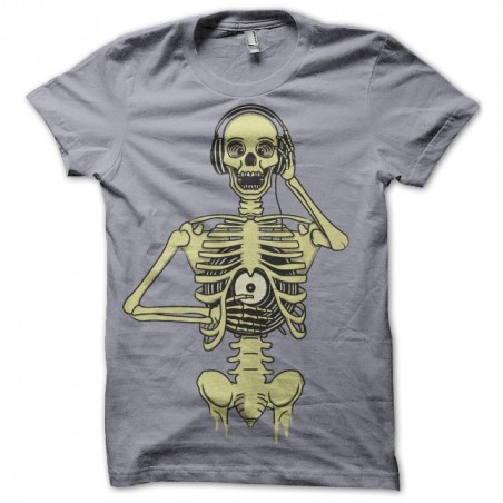 Tee Shirt Skeletal DJ sublimation