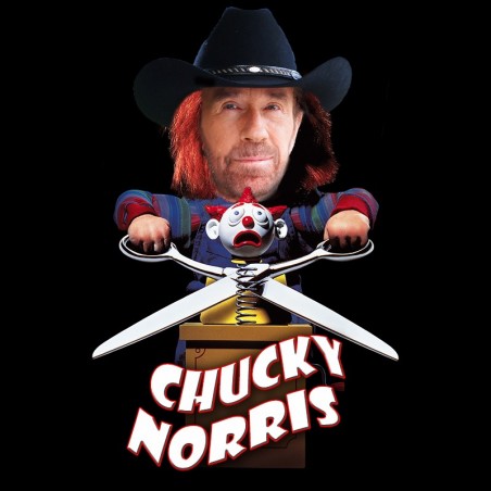 tee shirt Chucky Norris  sublimation