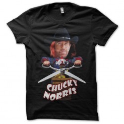 shirt Chucky Norris black sublimation