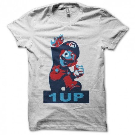 Tee shirt Mario 1up parodie Hope Obama  sublimation