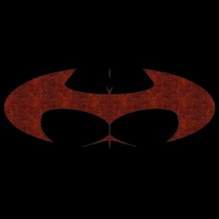 Batmancul sublimation black logo t-shirt