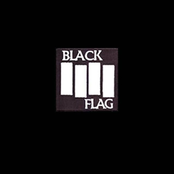 casquette black flag rock metal brodée