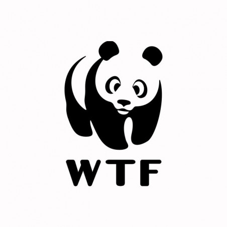 Tee shirt WWF parodie What The Fuck  sublimation