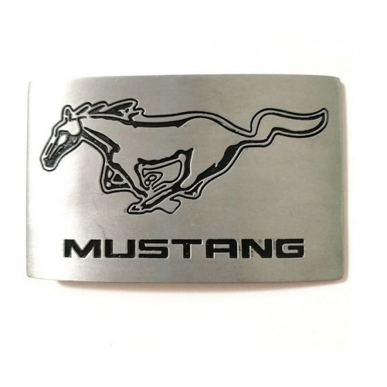 mustang belt buckle with...