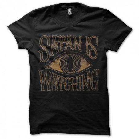 Satan t-shirt looks in black sublimation
