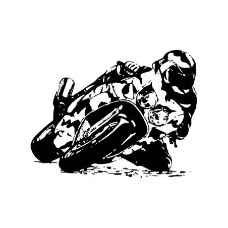 Tee shirt moto de course racing  sublimation