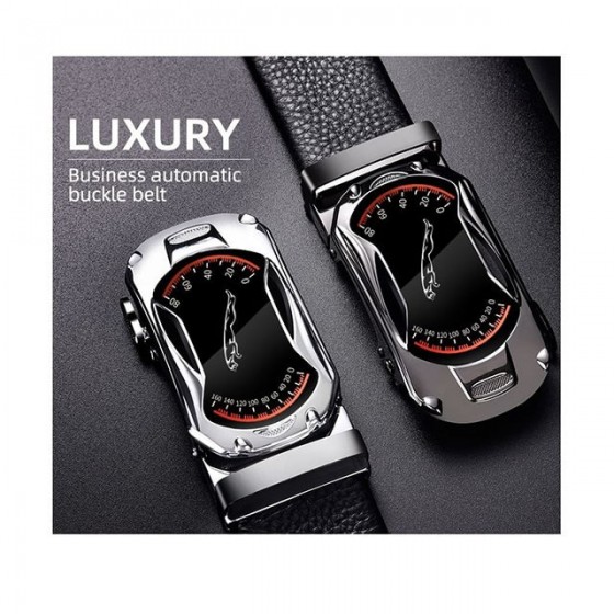 luxury jaguar belt auto closing