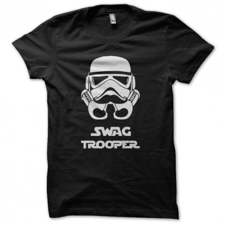 T-shirt Swag Trooper parody Starwars black sublimation