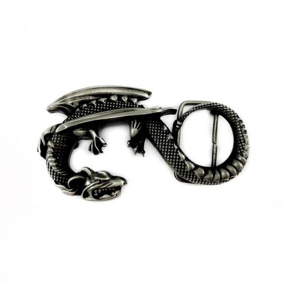 dragon belt buckle with...