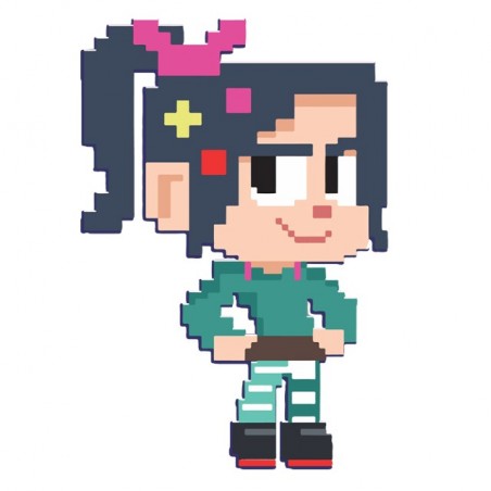 Tee shirt Vanellope 02  sublimation