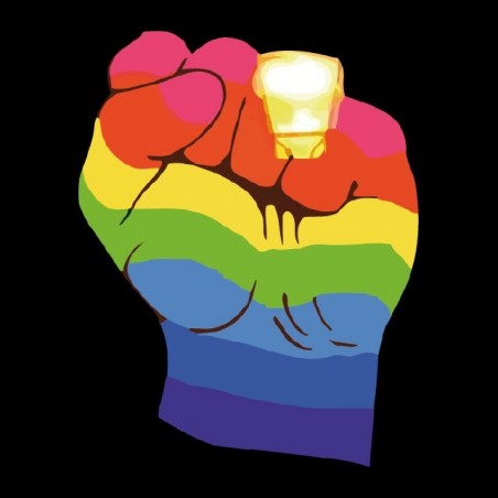 Tee shirt gay power  sublimation
