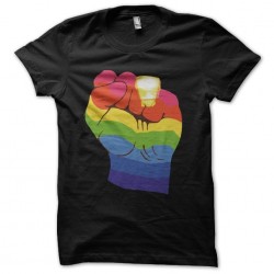 Tee shirt gay power  sublimation
