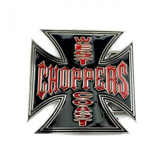 choppers west coast belt buckle with optional leather belt