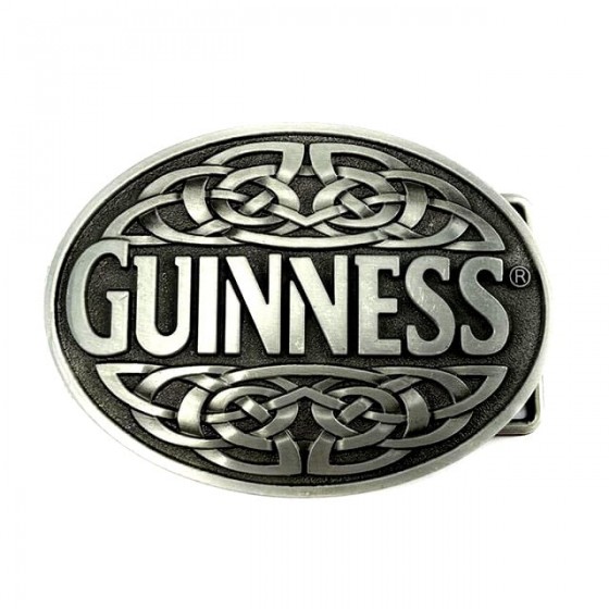 guiness belt buckle with optional leather belt