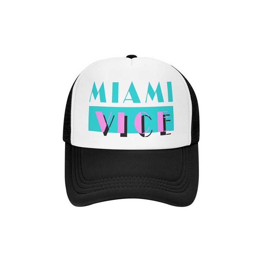 miami vice trucker hat