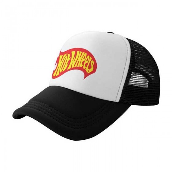 hot wheels cap embroided trucker style