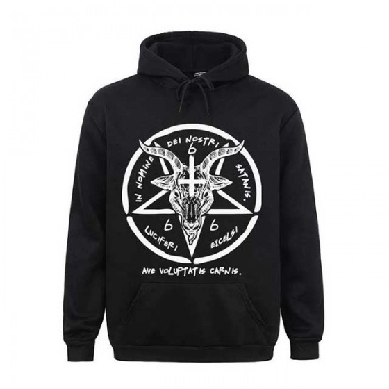 satanic jacket hoodie 666...