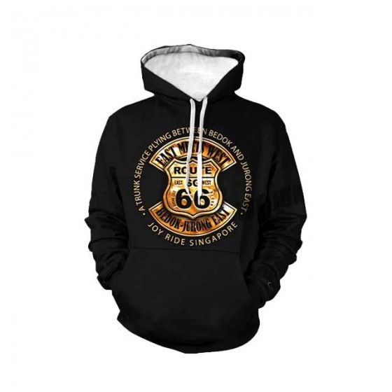 route 66 jacket hoodie