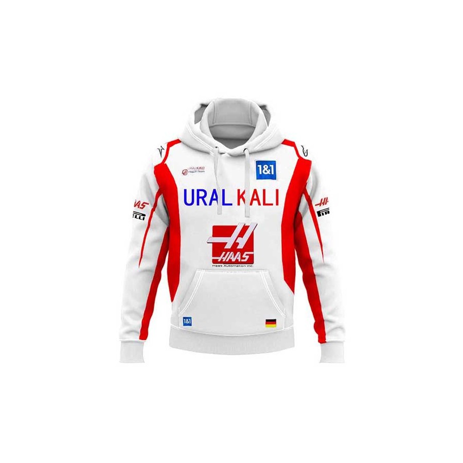 haas f1 racing jacket hoodie
