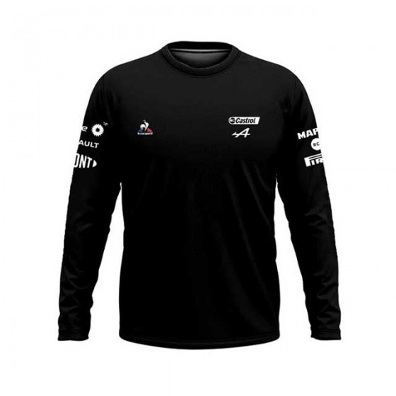 shirt alpine t-shirt castrol F1