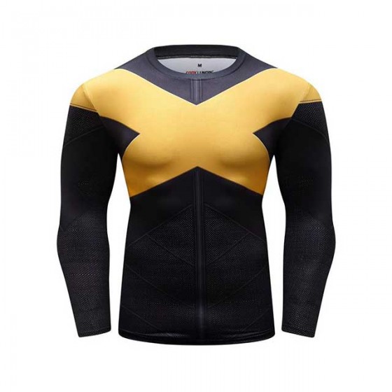 X-men Dark Phoenix fitness shirt gym compression sublimation