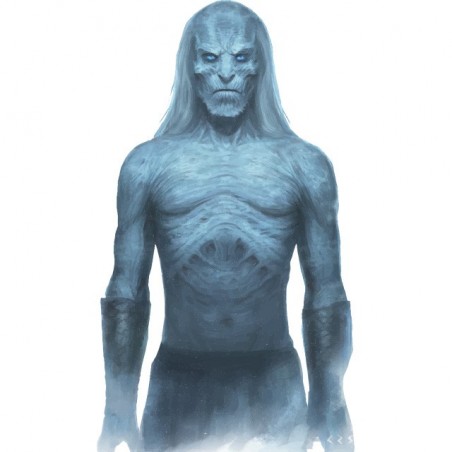 White walkers t-shirt Games of thrones White iron sublimation trone