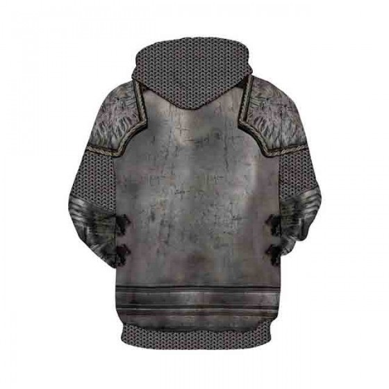 Crusader jacket hooded chainmail 3d
