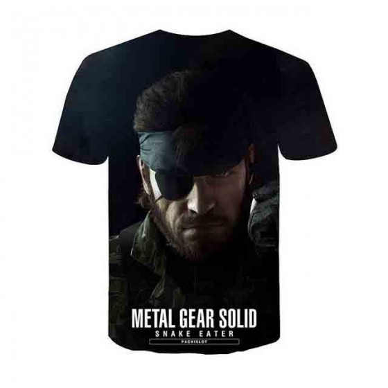 tee shirt metal gear solid snake sublimation