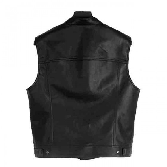 biker vest jacket no sleeve